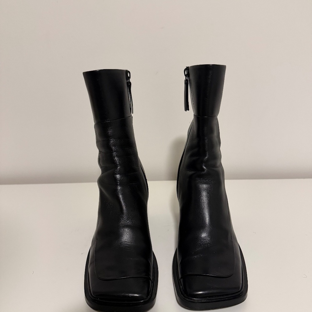 The Row Patch Ankle Boot in Black - image 2